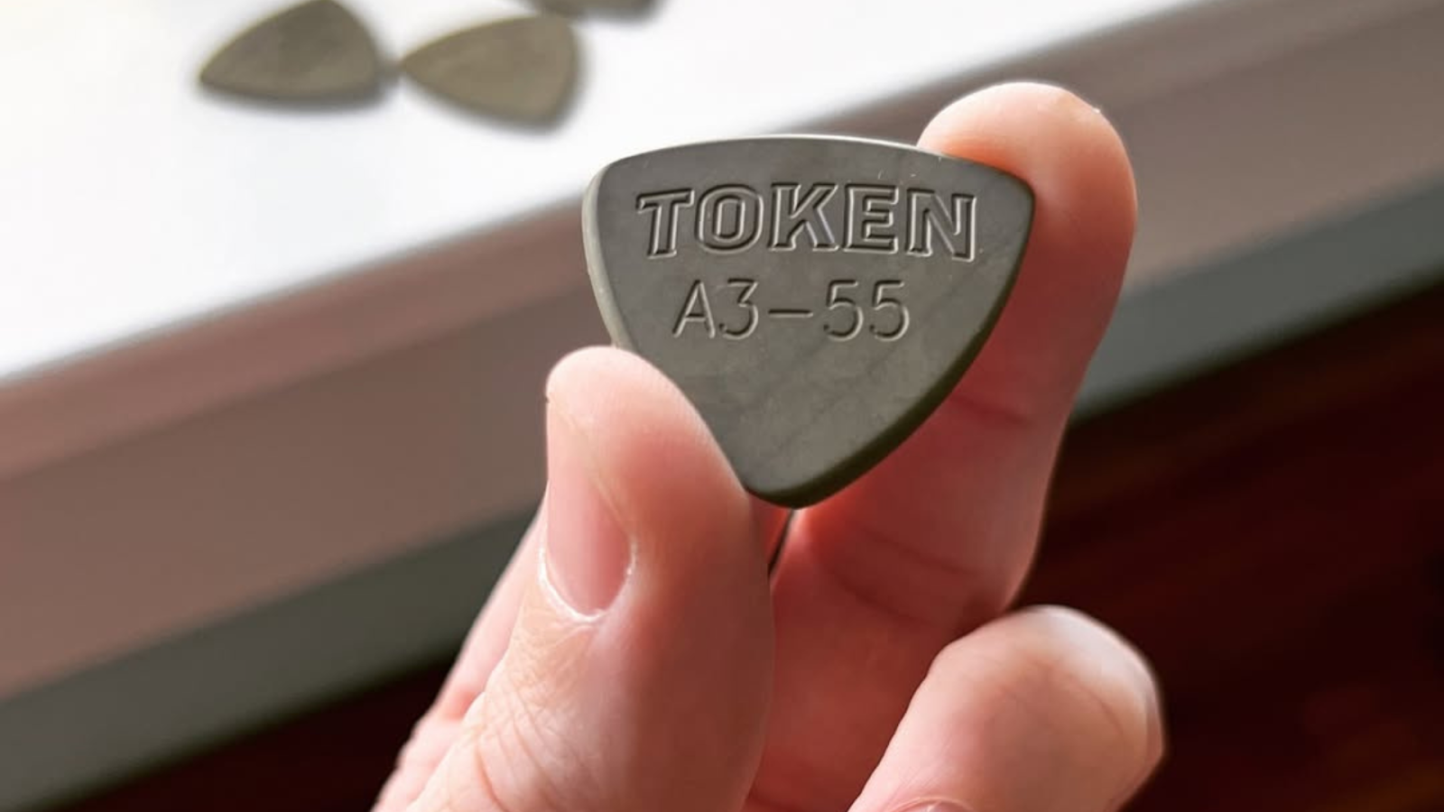 Token Made’s A3-55 Guitar Pick